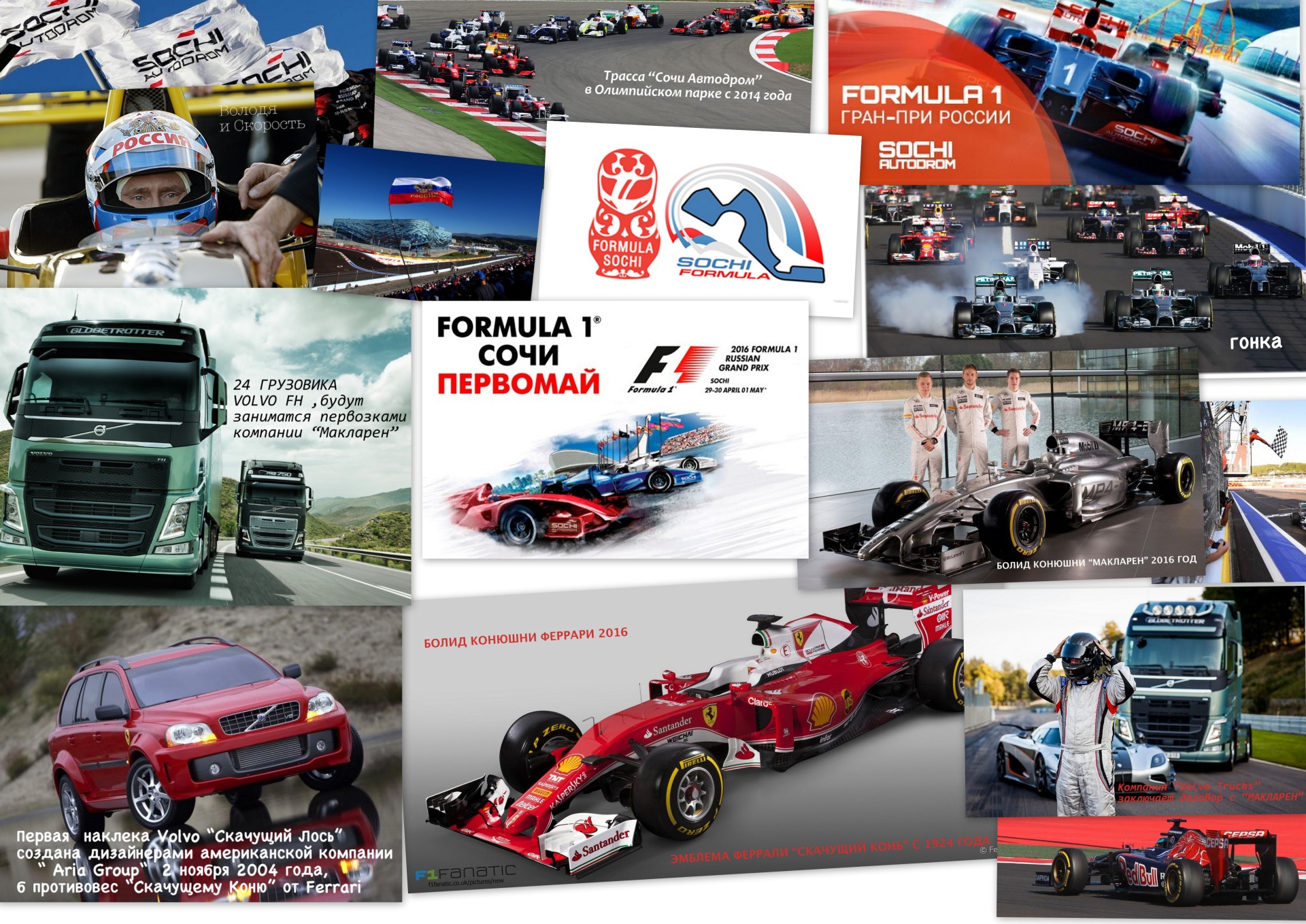 скачущий лось на формуле 1